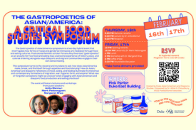 The Gastropoetics of Asian/America: A Critical Food Studies Symposium